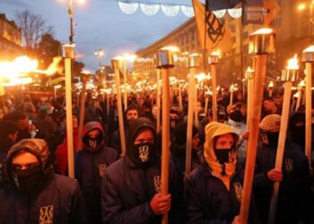 Марш неонацистов