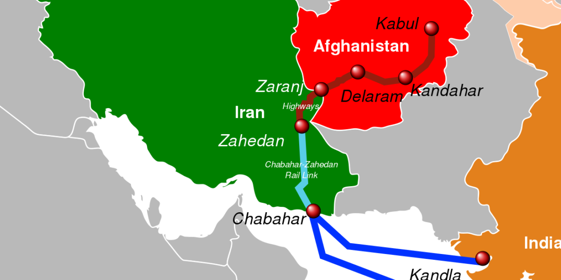 Маршрут Индия - Иран - Афганистан. Фото: thegeopolitics.com