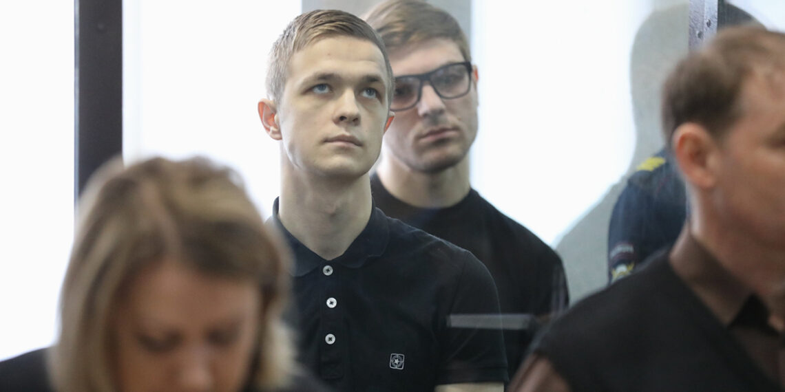 Илья Шакурский и Дмитрий Пчелинцев. Фото: Давид Френкель/Медиазона