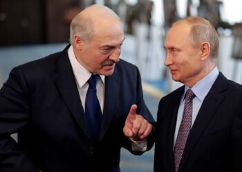 Александр Лукашенко и Владимир Путин. Фото: ТАСС