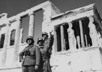 Немцы в Греции. Май 1941 года
