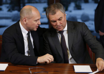 Сергей Кириенко и Вячеслав Володин. Фото: meduza.io