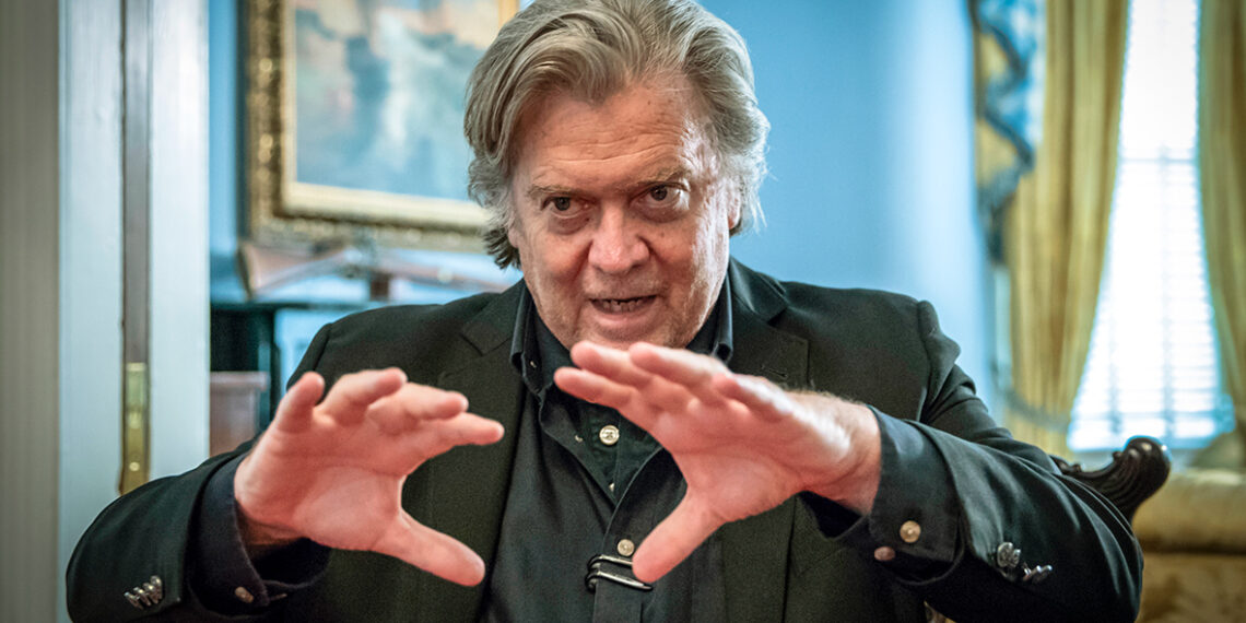 Стивен Бэннон. Фото: J. Scott Applewhite / AP