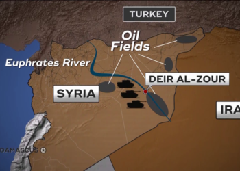 Нефтяные месторождения Сирии. Фото: CBS News