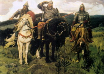 Виктор Васнецов. «Богатыри», 1898 год.