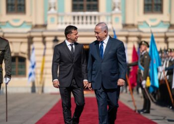 Владимир Зеленский и Биньямин Нетаньяху. Фото: Пресс-служба президента Украины