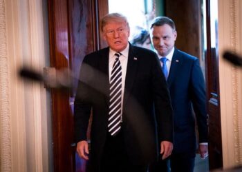 Дональд Трамп и Анджей Дуда. Фото: The New York Times