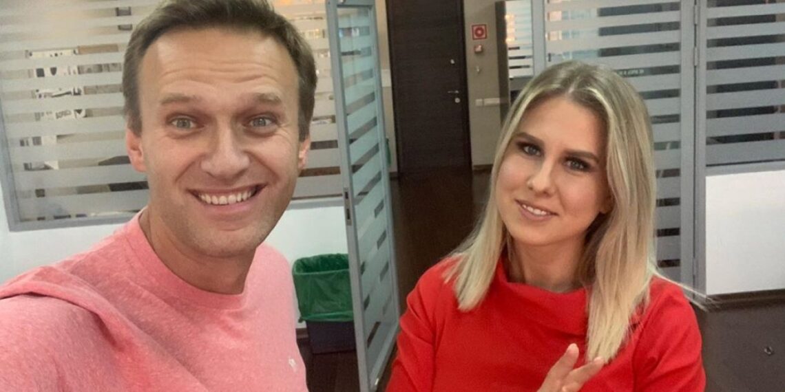 Алексей Навальный и Любовь Соболь. Фото: Instagram.com/@sobollubov