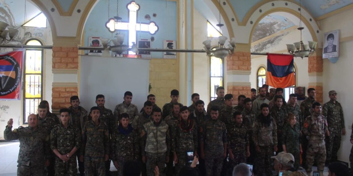 Батальон имени Нубара Озаняна. Фото: syria.liveuamap.com