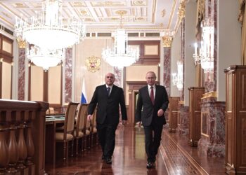 Михаил Мишустин и Владимир Путин. Фото: kremlin.ru