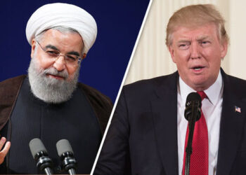 Хасан Рухани и Дональд Трамп. Фото: express.co.uk