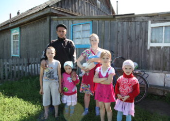 Многодетная семья. Фото: вслух.ру