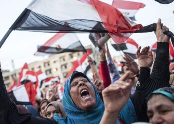 Акции протеста в Египте. 2011 год. Фото: CNN.com