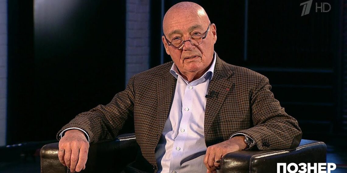 Владимир Познер. Фото: скрин с сайта Первого канала
