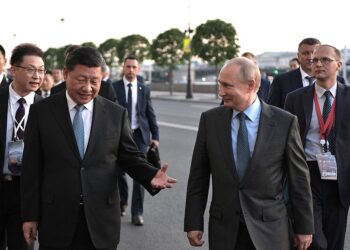 Владимир Путин и Си Цзиньпин. Фото: Пресс-служба Кремля