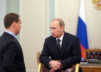 Дмитрий Медведев и Владимир Путин. Фото: pravda.ru