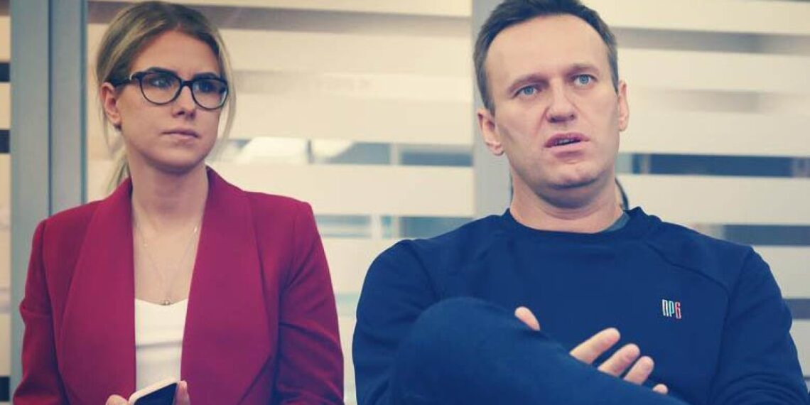 Любовь Соболь и Алексей Навальный. Фото: Facebook