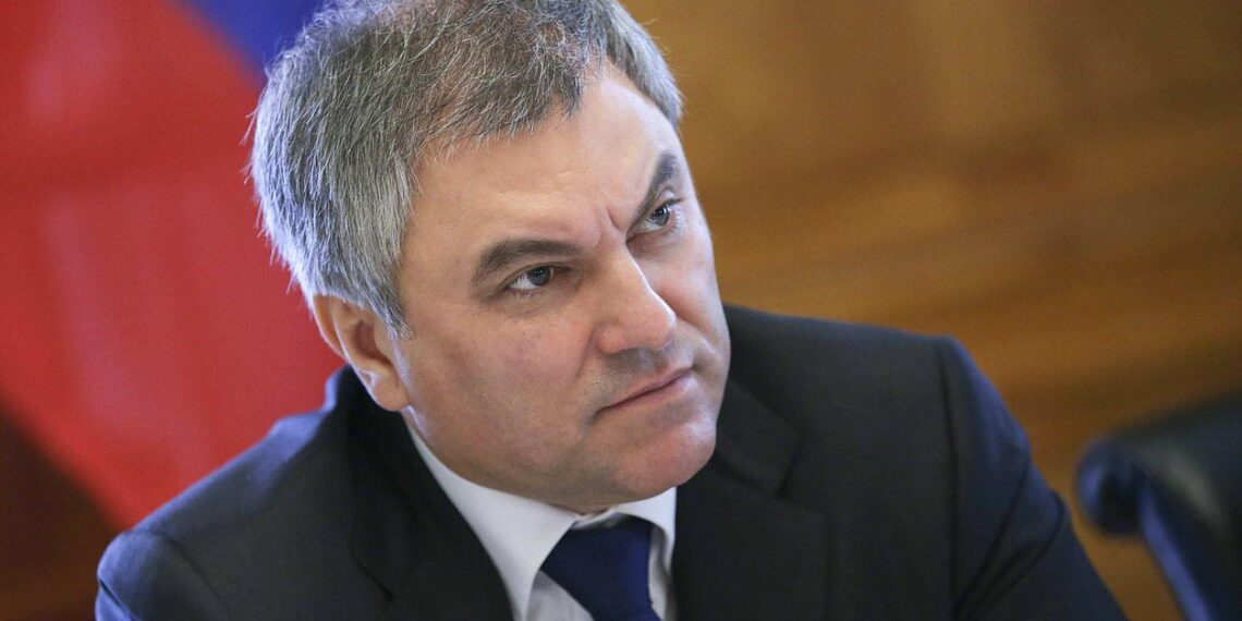 Вячеслав Володин. Фото: Пресс-служба Госдумы