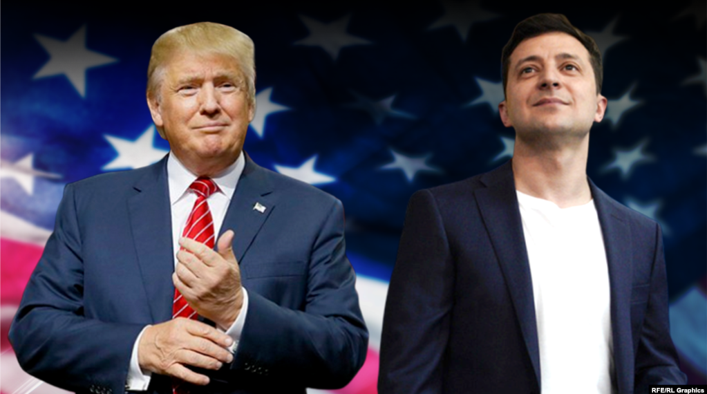 Дональд Трамп и Владимир Зеленский