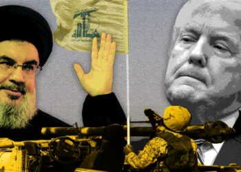 Хасан Насралла и Дональд Трамп. Коллаж: The Daily Beast