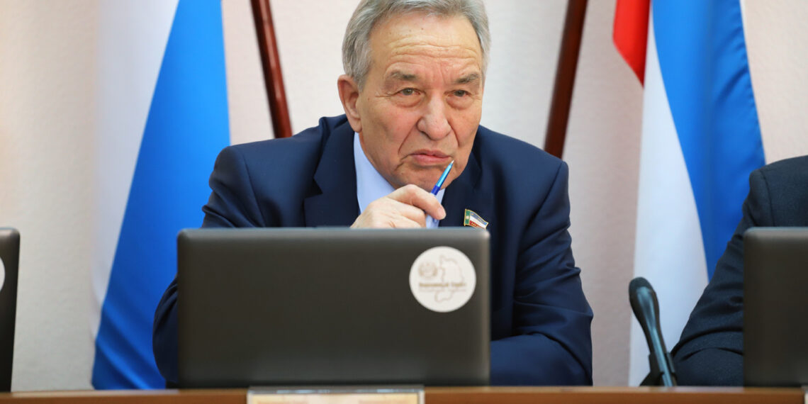 Владимир Штыгашев и Валентин Коновалов. Фото: Пульс Хакасии