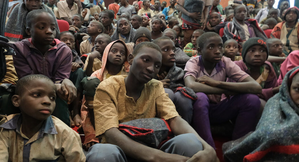 Нигерийские школьники. Фото: EPA / EFE