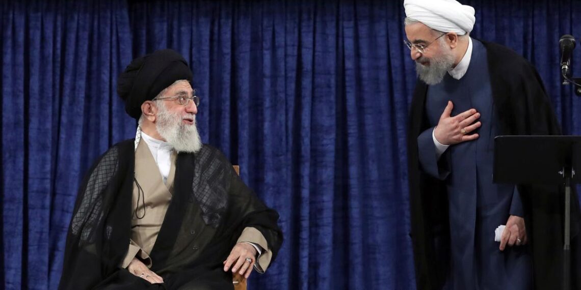 Али Хаменеи и Хасан Рухани. Фото: Khamenei.ir