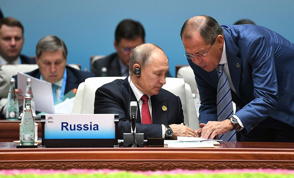 Владимир Путин, Сергей Иванов и Юрий Ушаков. Фото: kremlin.ru