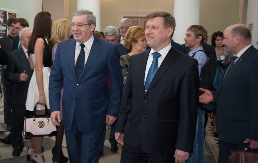 Виктор Толоконский и Анатолий Локоть. Фото: ksonline.ru