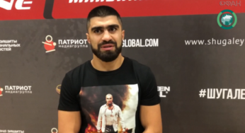 Боец Садыгов посвятил победу в турнире ММА Максиму Шугалею