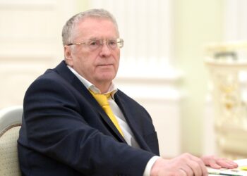 Кандидат от ЛДПР Владимир Жириновский. Иллюстрация: Пресс-служба Кремля