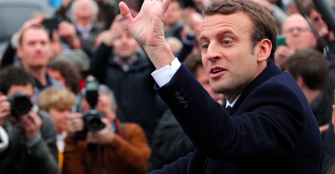 Эммануэль Макрон. Фото: Christophe Ena / AP