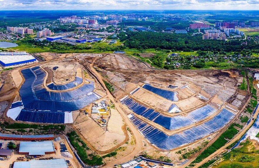 Рекультивация полигона Кучино