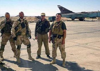 Бойцы ЧВК в Сирии