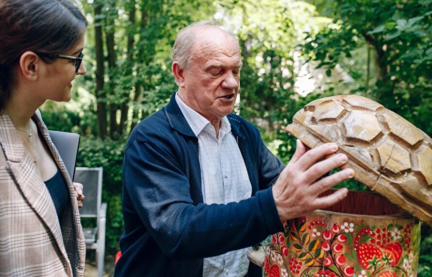 Геннадий Зюганов. Фото: Евгений Вектин/Znak.com