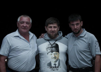 Юрий Торшин, Рамзан Кадыров и Даниил Мартынов. Фото: Личный архив Рамзана Кадырова