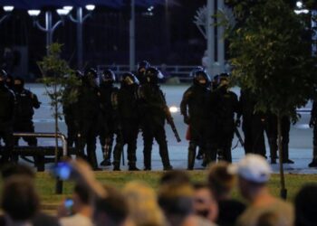 Белорусский ОМОН. Фото: Reuters