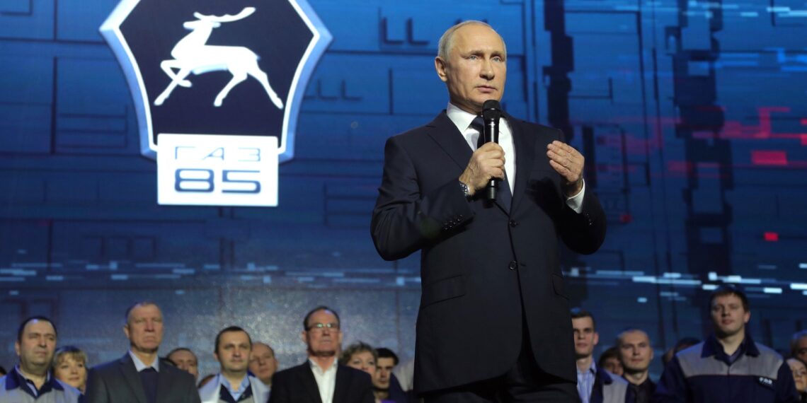 Владимир Путин. Иллюстрация: Пресс-служба Кремля