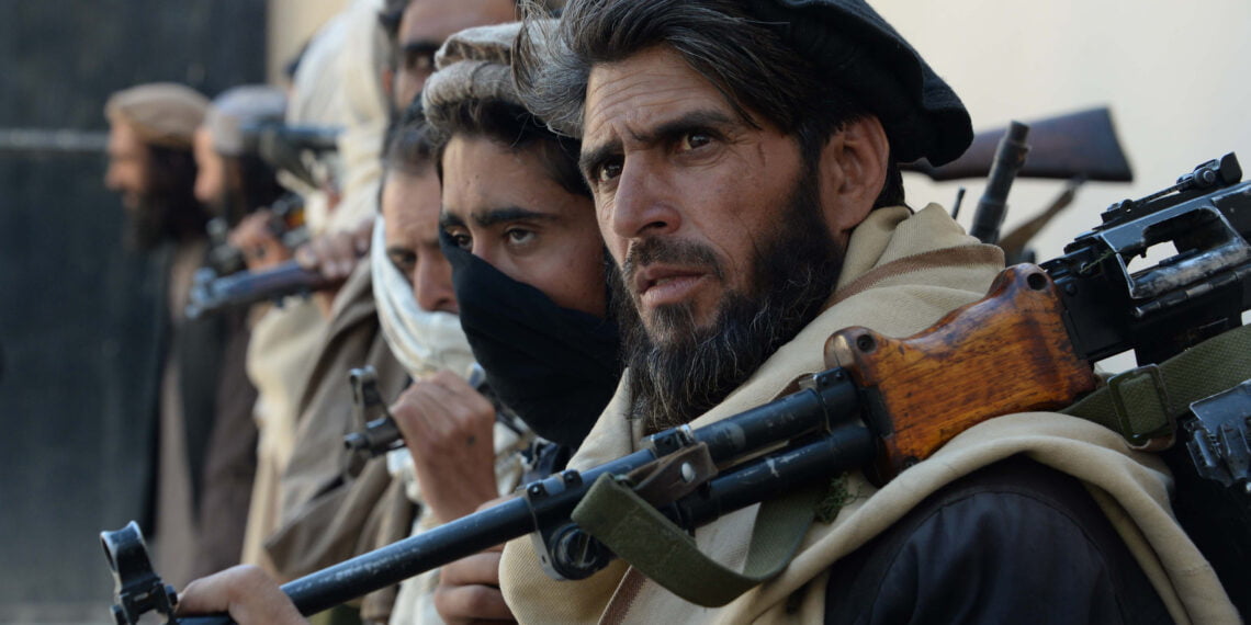 Боевики движения "Талибан". Иллюстрация Geopolitical Futures