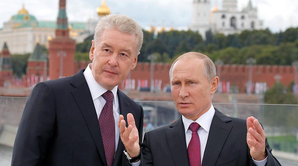 Владимир Путин и Сергей Собянин. Фото: Михаил Метцель/ТАСС