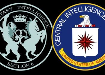 Эмблемы ЦРУ и МИ-6