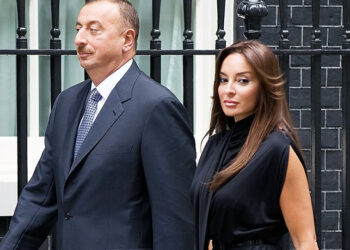 Мехрибан Алиева и Ильхам Алиев. Фото: sputniknews-uz.com