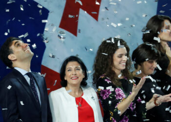 Саломе Зурабишвили. Фото: David Mdzinarishvili, Reuters