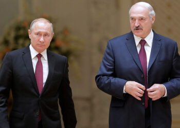 Владимир Путин и Александр Лукашенко. Фото: Пресс-служба Кремля
