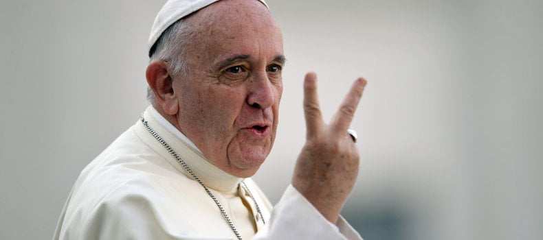 Франциск. Иллюстрация: newstatesman.com