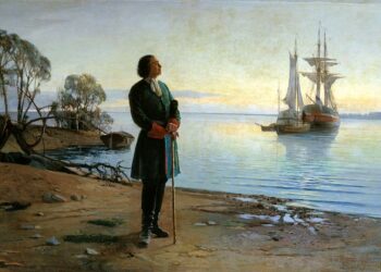 Николай Добровольский. «Основание Санкт-Петербурга».