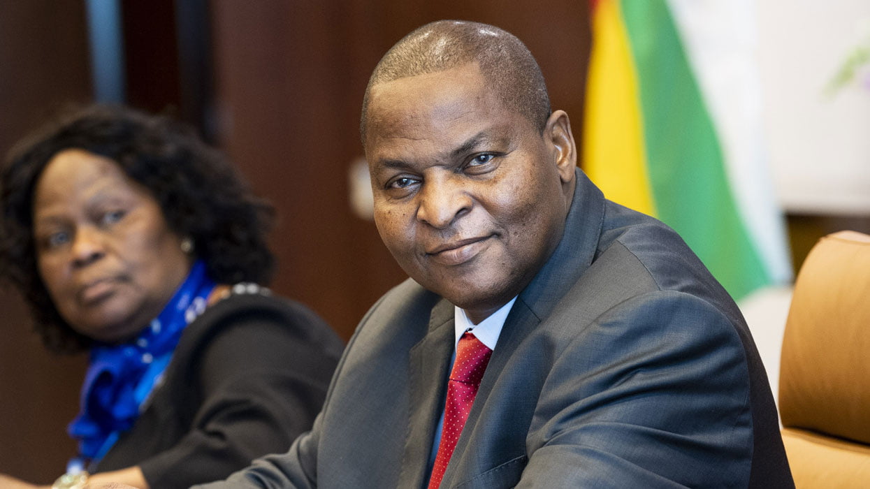 Президент ЦАР Фостен-Арканж Туадера. Фото: globallookpress.com