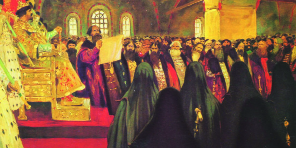 С. Иванов. Земский собор при Иване IV. 1908 год