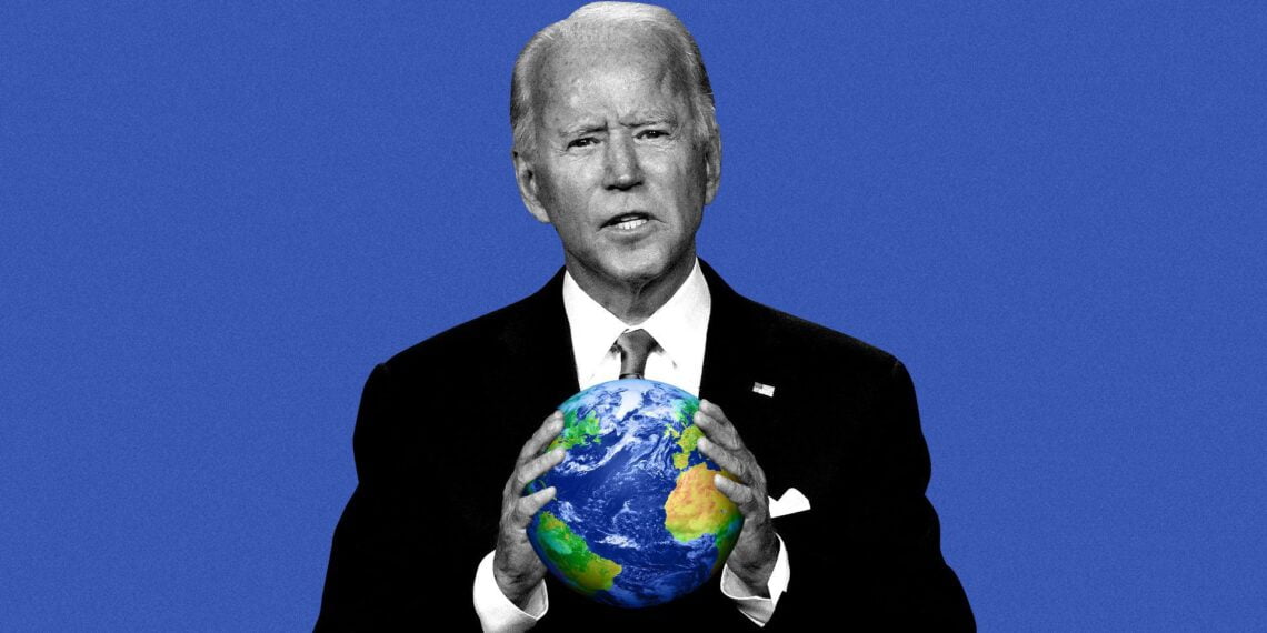 Джозеф Байден. Иллюстрация: Aïda Amer/Axios