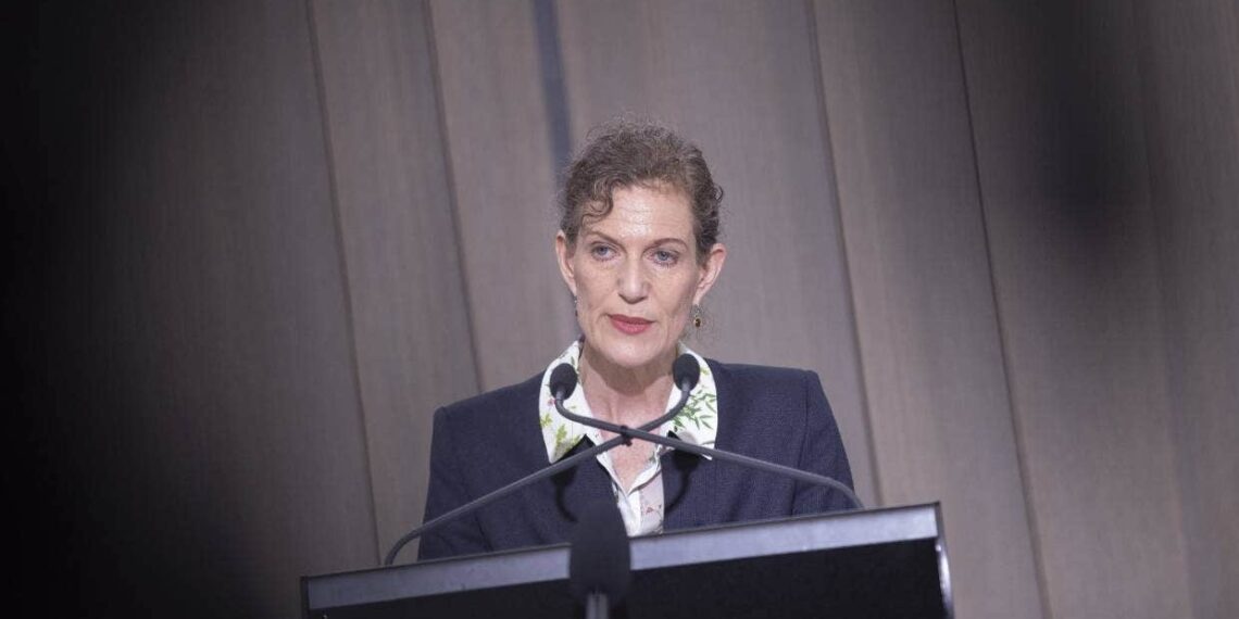 Директор Служба безопасности и разведки (SIS) Ребекка Киттеридж. Фото: Robert Kitchin/Stuff